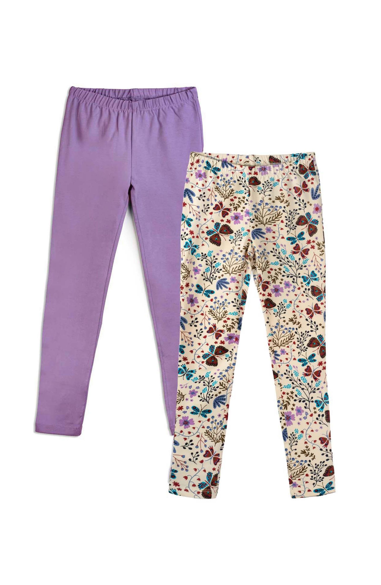 Леггинсы для девочек Mightly Fair Trade Organic Cotton 2-pack