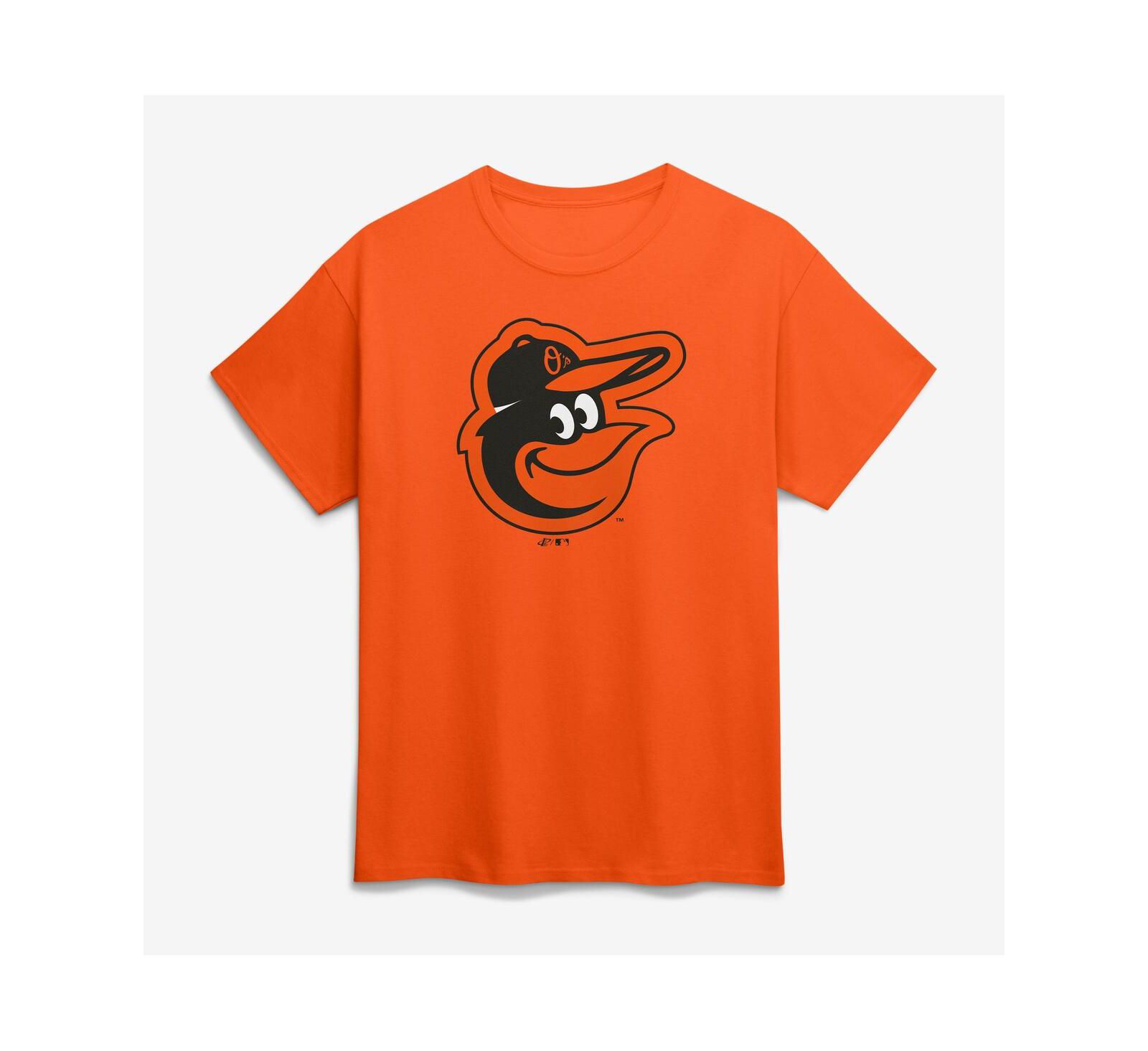Мужская футболка Logo Athletic Orange Baltimore Orioles Logo