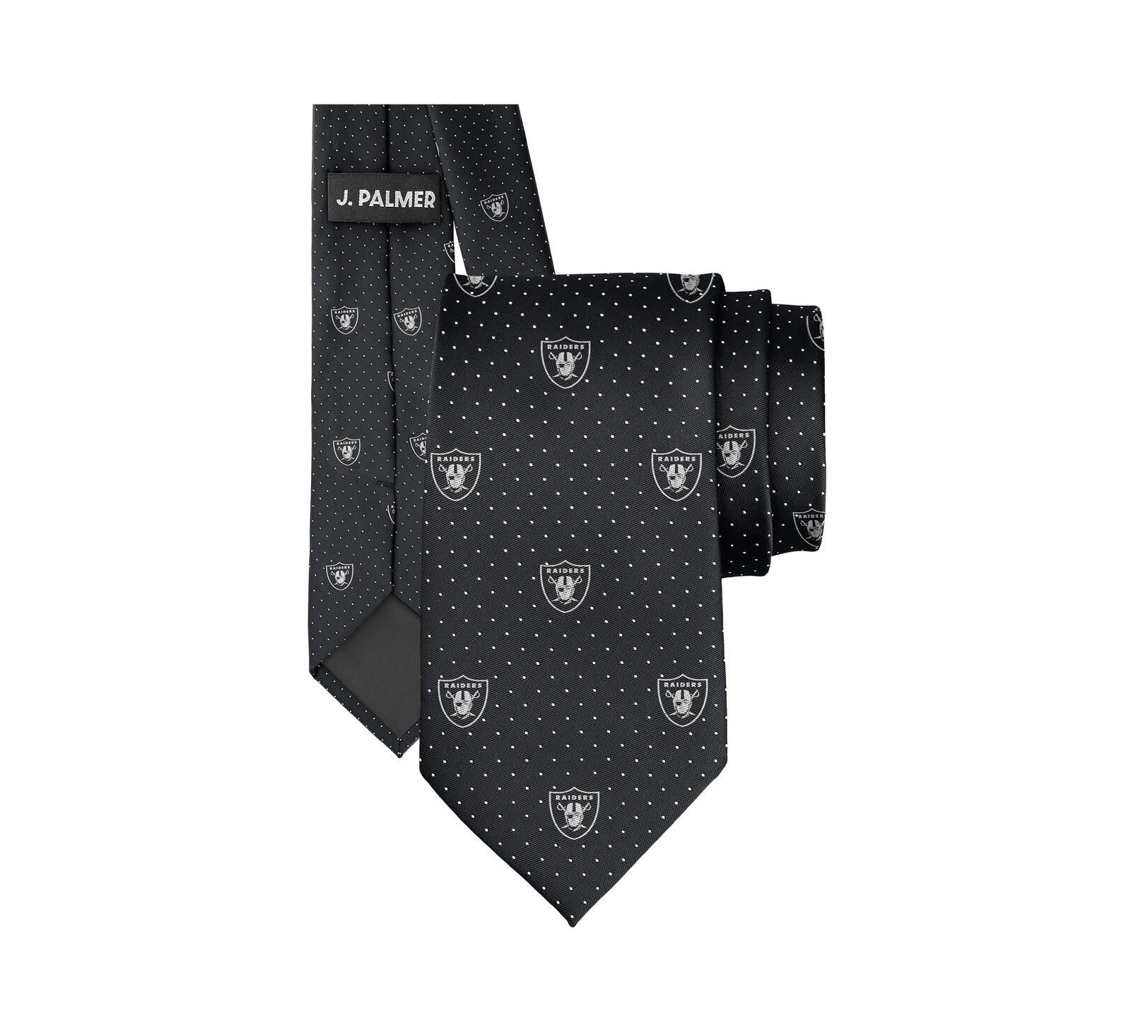 J. Palmer Men's галстук в горошек Las Vegas Raiders Game Day