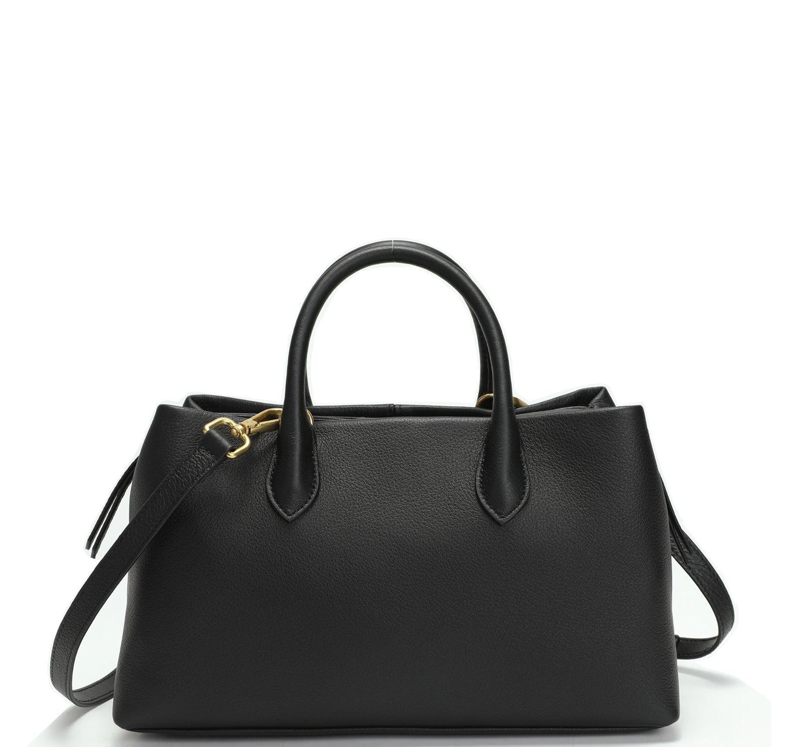SUSU Women's Luna Pebbled Leather Top Handle Satchel Bag for Women Structured Crossbody Shoulder Handbag