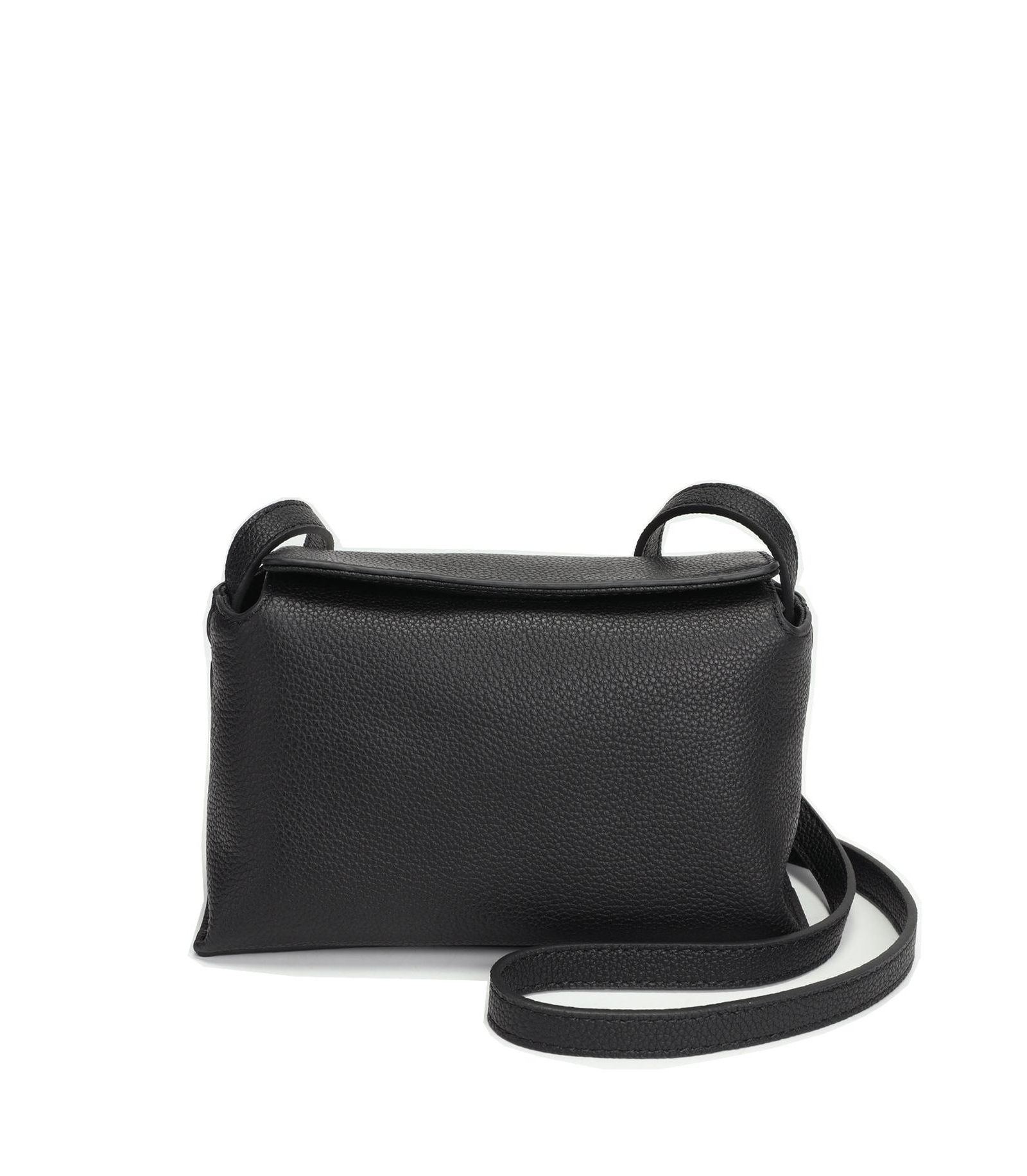SUSU Ivy Small Pebbled Leather Crossbody Bag Minimalist Shoulder Bag Lightweight Everyday Purse
