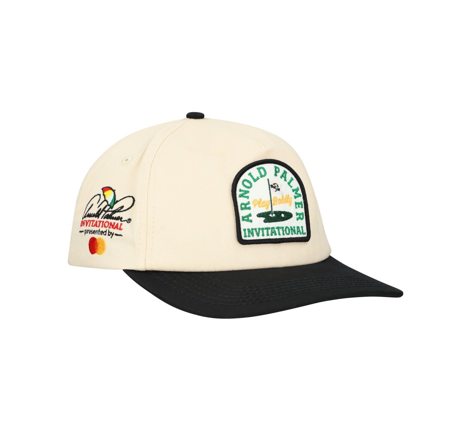 Barstool Golf Кепка Snapback Arnold Palmer Invitational для мужчин и женщин, кремовая