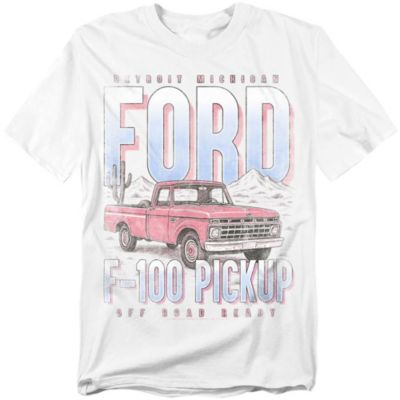 Mustang Men's Ford Trucks F100 Pickup Retro T-Shirt