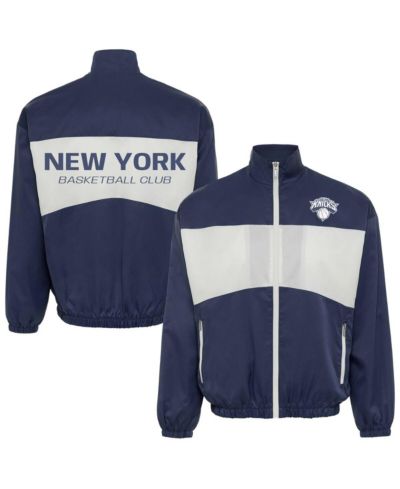 Легкая куртка Sportiqe Senna на молнии для мужчин и женщин, синяя, New York Knicks Collection