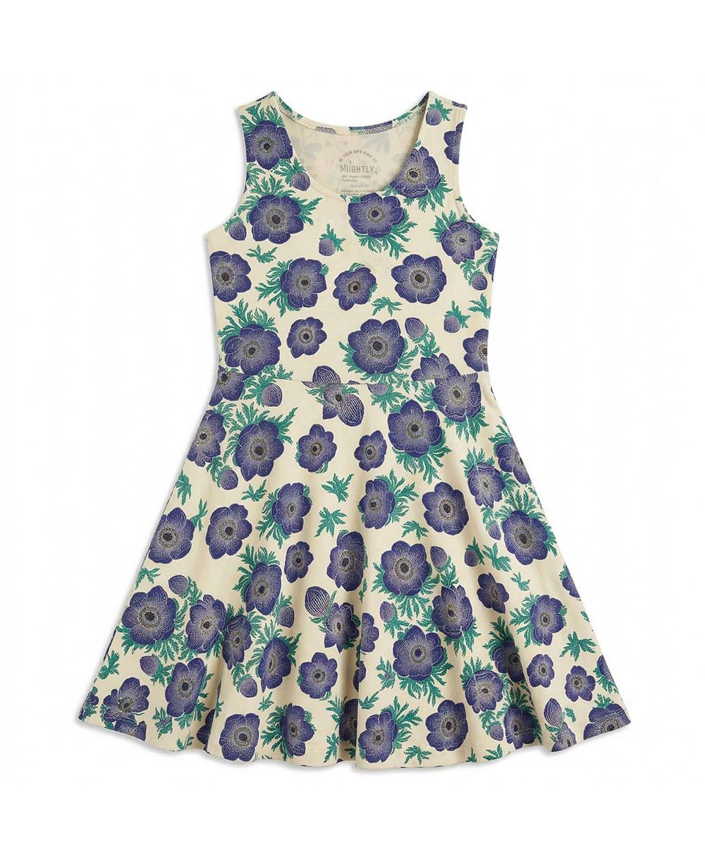 Платье Mitly Toddler Girls Fair Trade Organic Cotton Print без рукавов