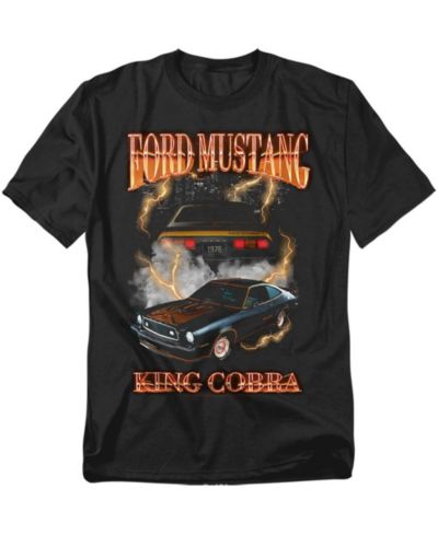 Mustang Men's Ford King Cobra Thunder Band T-Shirt