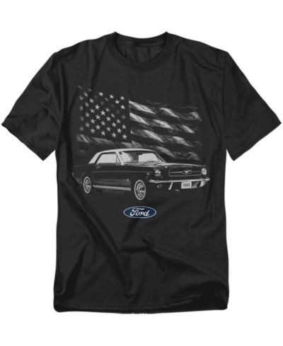Mustang Men's Ford USA Flag T-Shirt