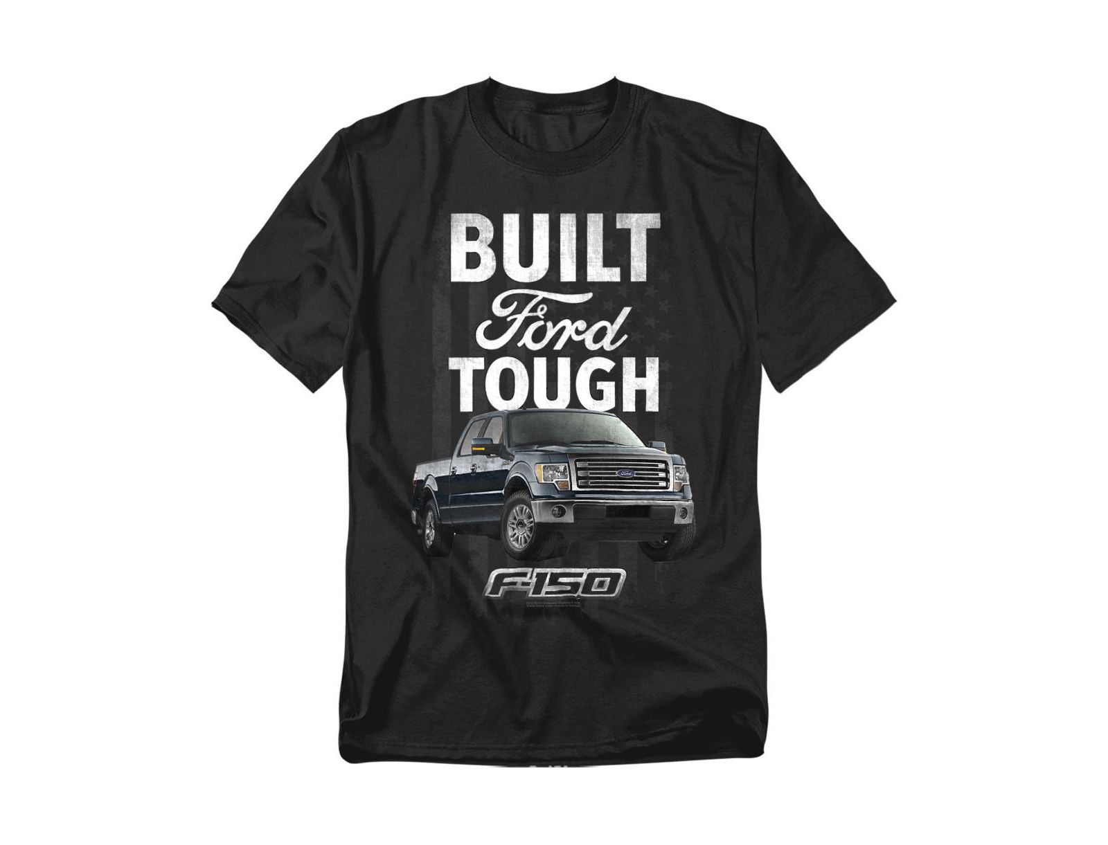 Мужская футболка Mustang Ford Trucks F150 Built Tough USA