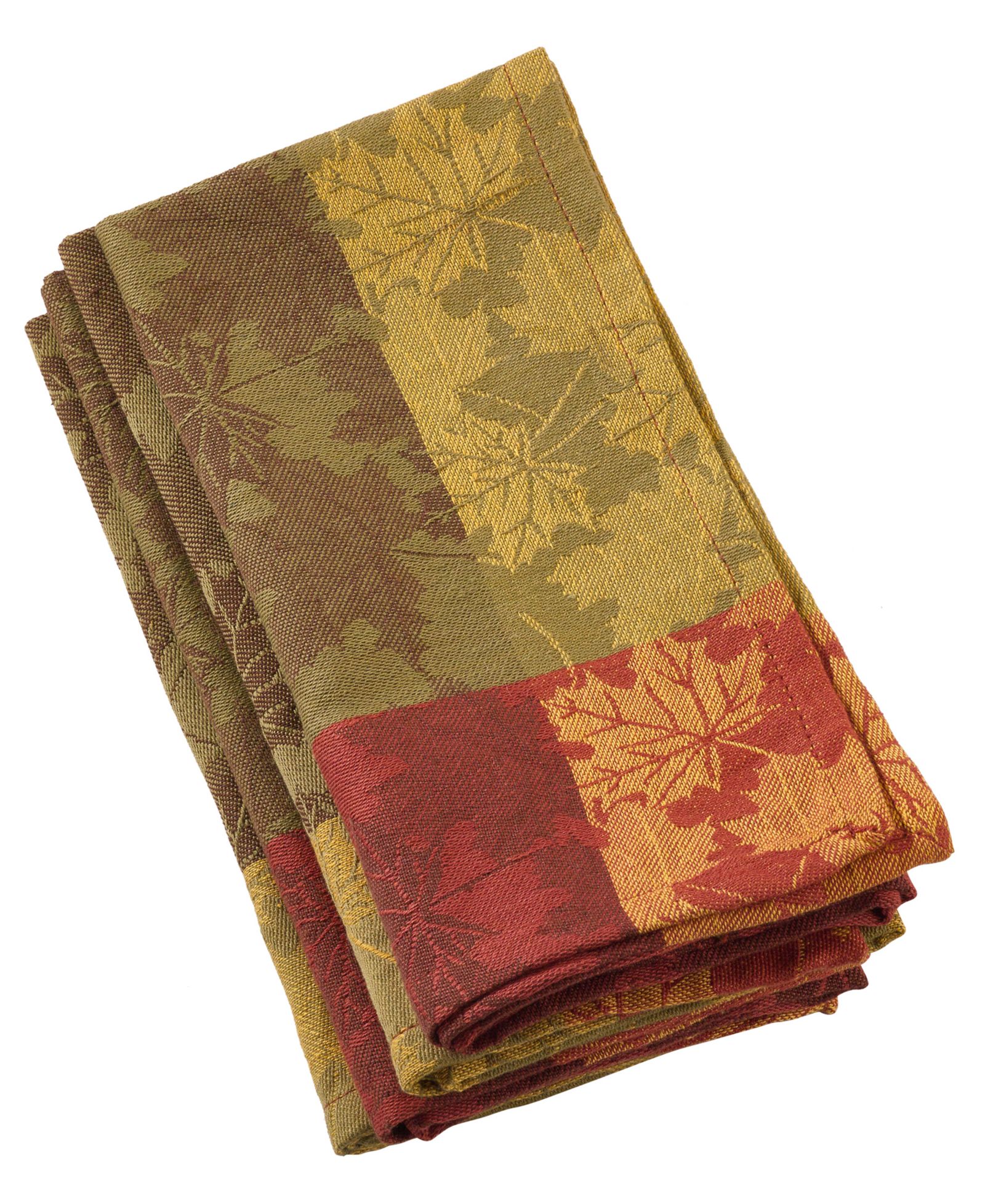 Набор салфеток Saro Lifestyle Fall Foliage Design Jacquard, 4 шт.