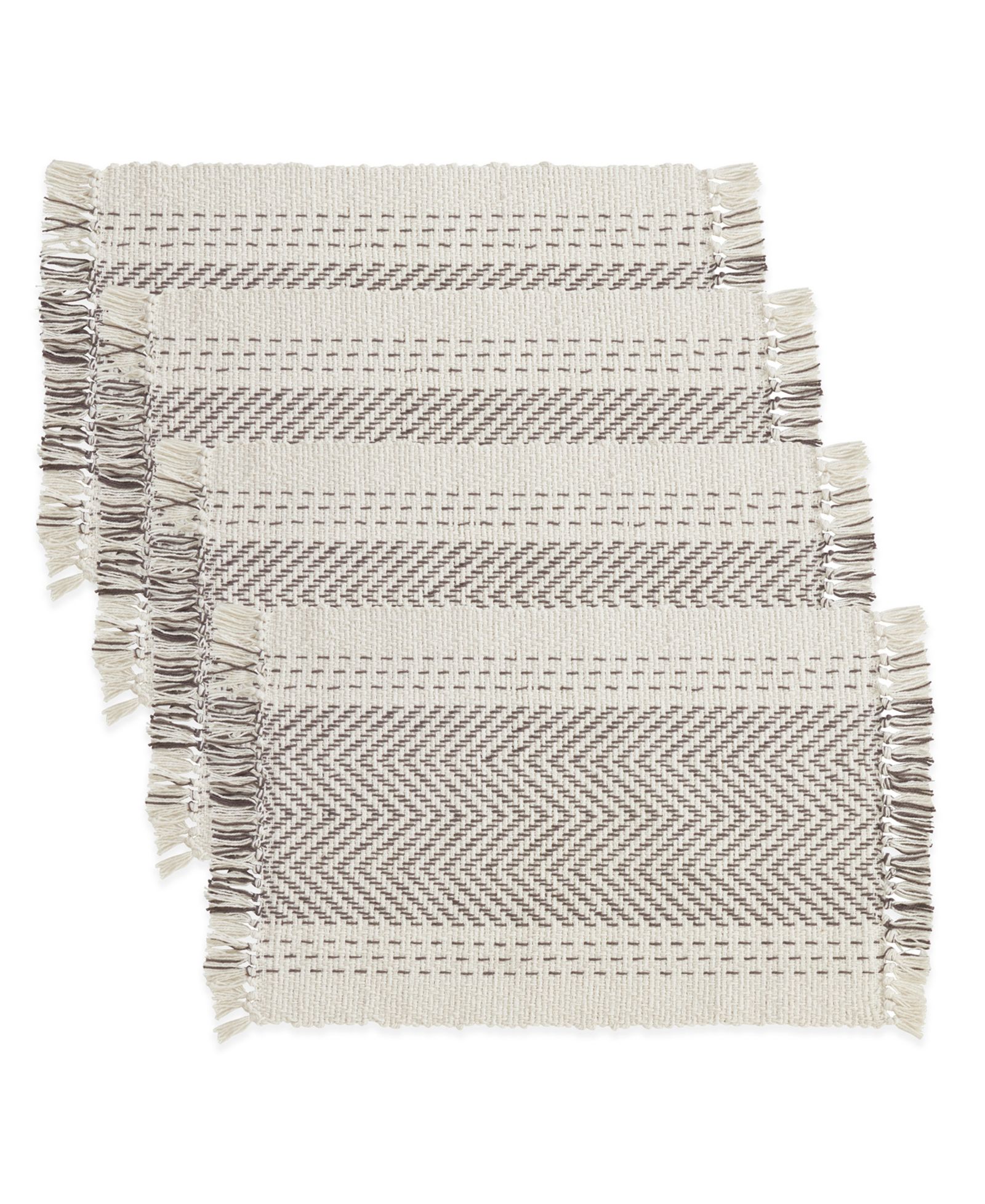 Saro Lifestyle Kantha Stitch Placemats, Set of 4