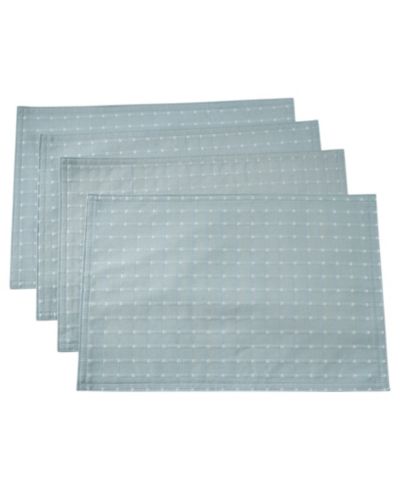 Подставки Saro Lifestyle Stitched Line, комплект из 4 шт.