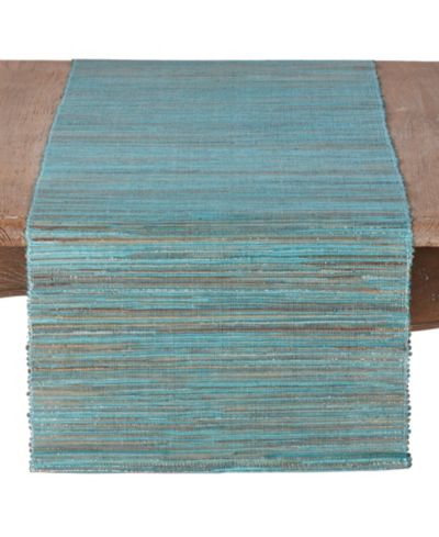 Дорожка для стола Saro Lifestyle Shimmering Woven Nubby, 14" x 90"