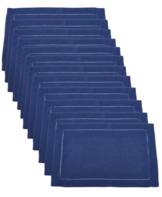 Saro Lifestyle Подставки для сервировки Hemstitched Border, 12 шт.