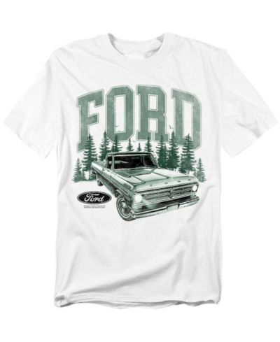 Футболка мужская Mustang Ford Trucks F150 Pickup Forest