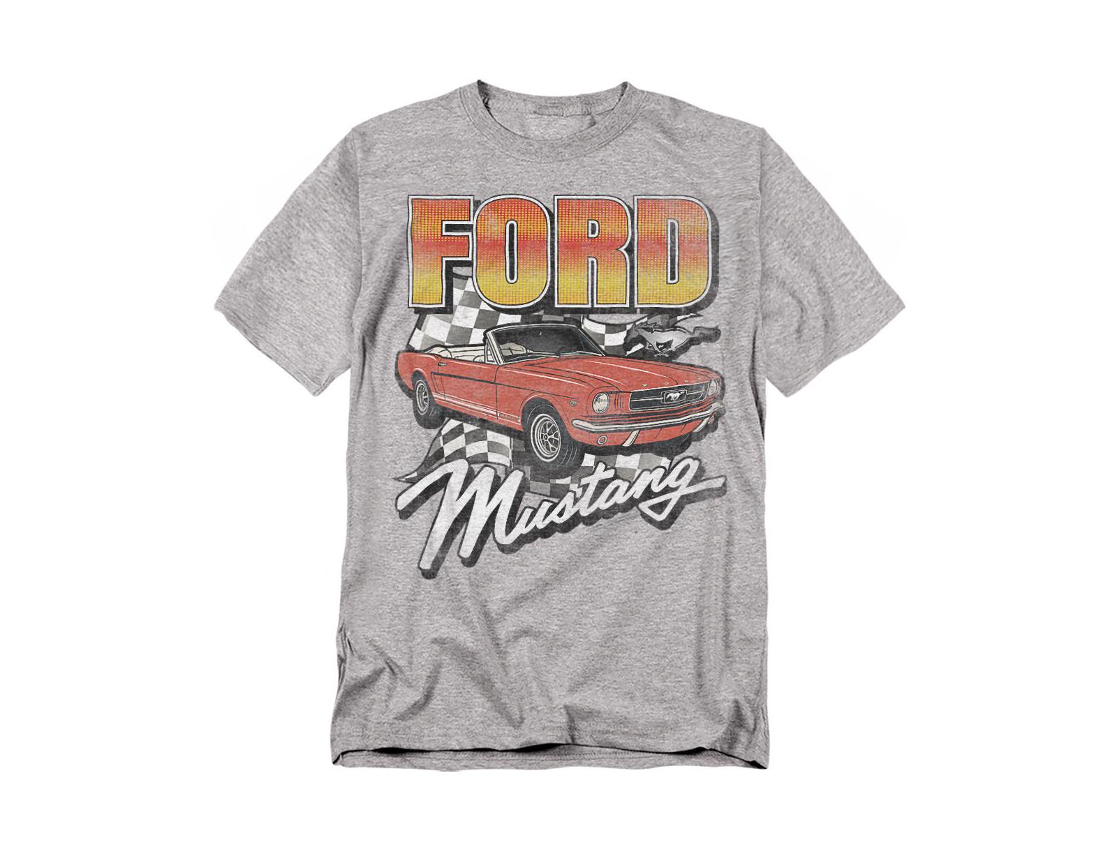Mustang Men's Ford 289 Checkered Flag T-Shirt