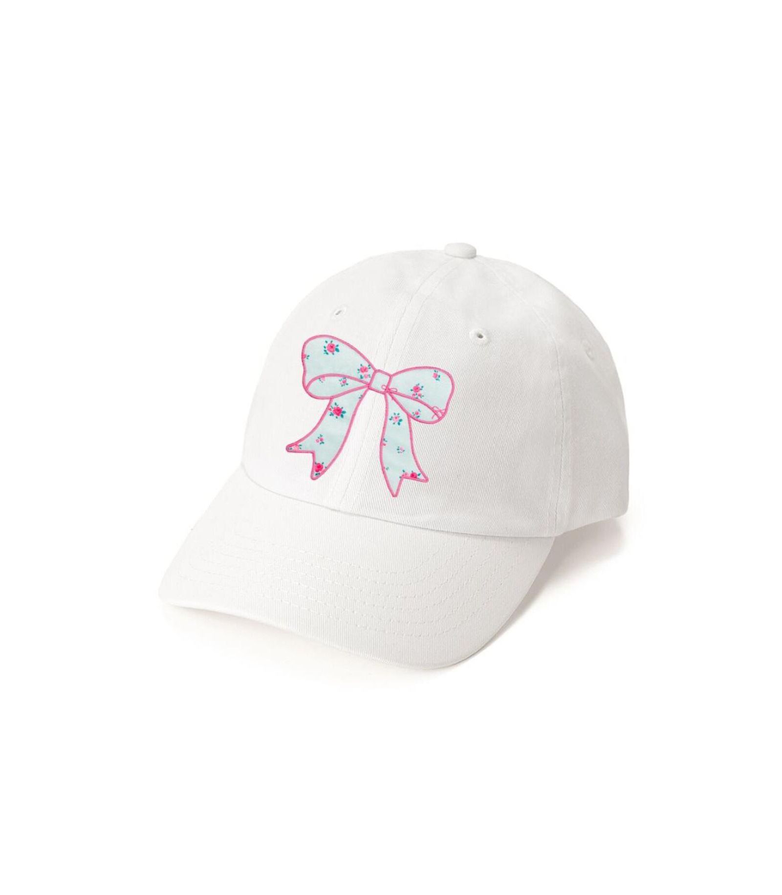 Детская бейсболка Sweet Wink Sky Blue Floral Bow Patch