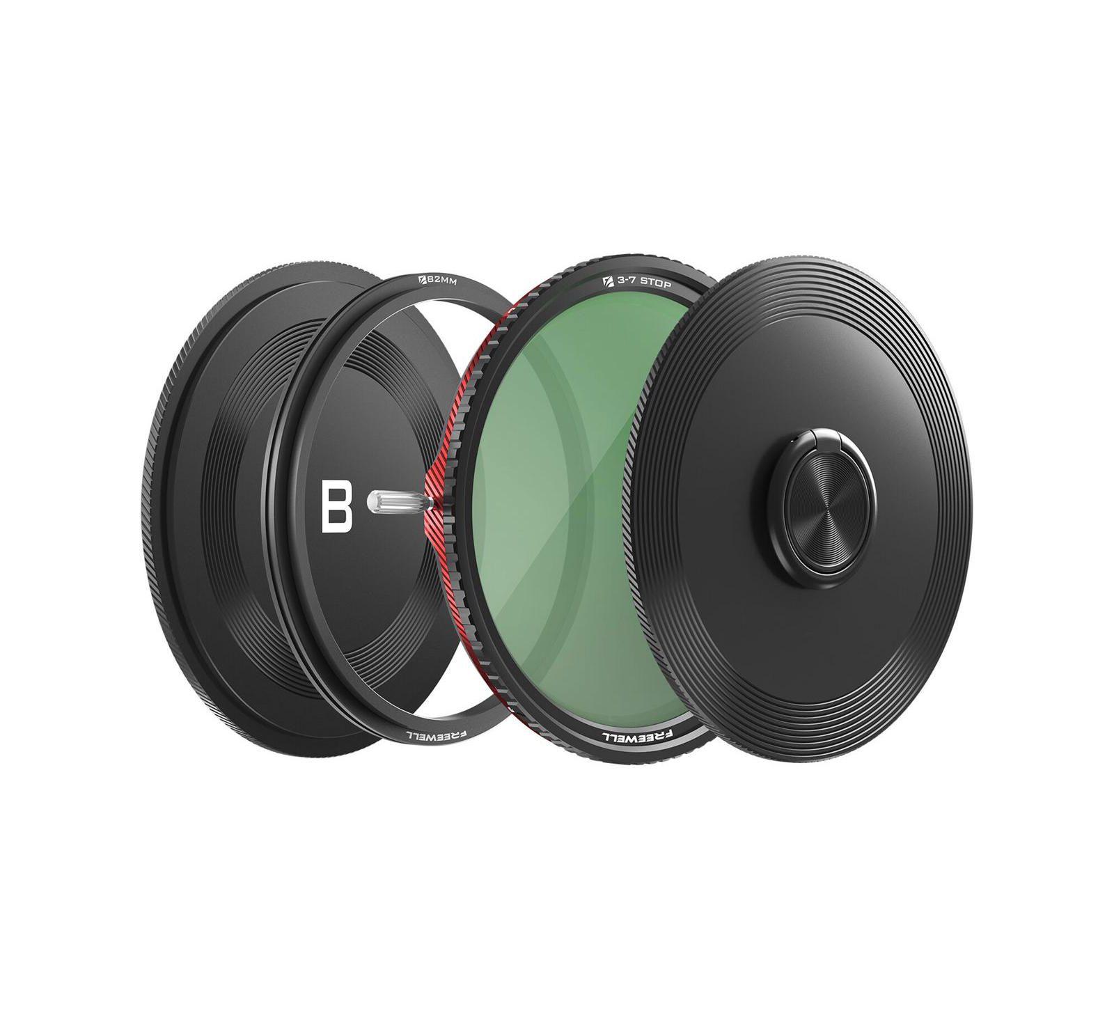 Freewell V2 Magnetic 3-7 Stop Hybrid Variable ND/Circular Polarizer Filter for 49-82mm Lenses