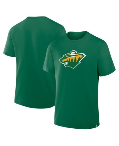 Fanatics Men's Kelly Green Minnesota Wild Elevated Essential T-Shirt