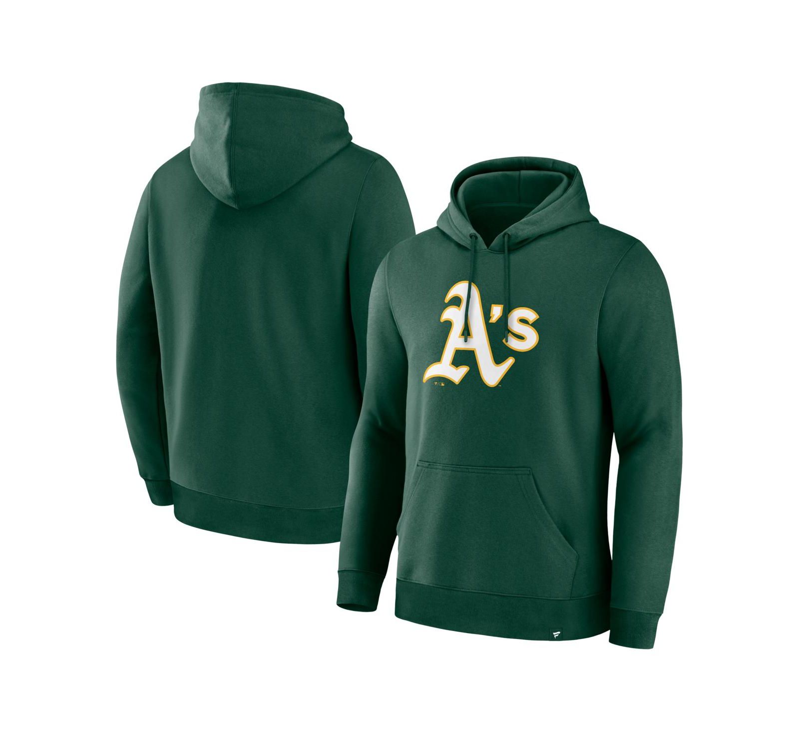 Fanatics Мужское худи Athletics Primary Logo Legacy Green