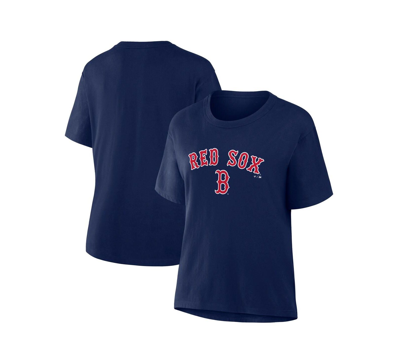 Женская футболка Fanatics Navy Boston Red Sox Lockup Legacy