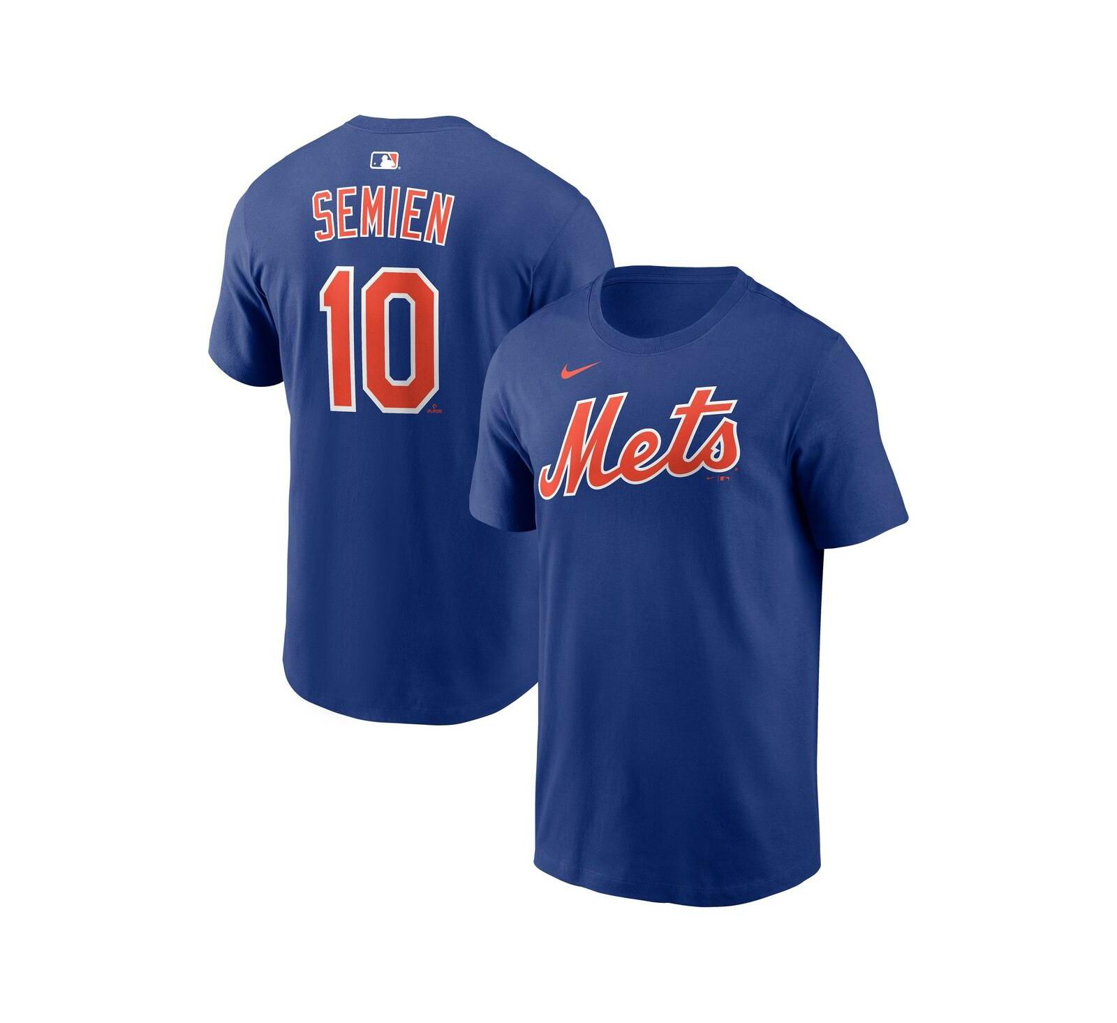 Мужская футболка Nike Royal New York Mets Marcus Semien Name & Number