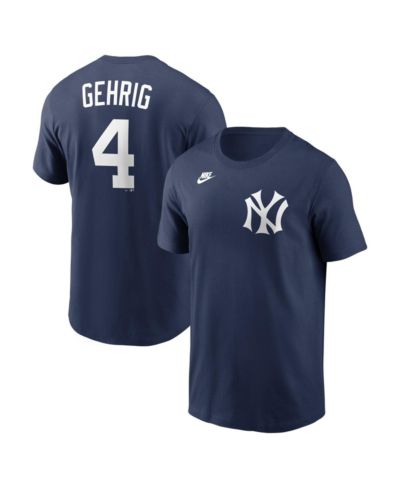 Мужская футболка Nike Navy New York Yankees Cooperstown Collection Name & Number