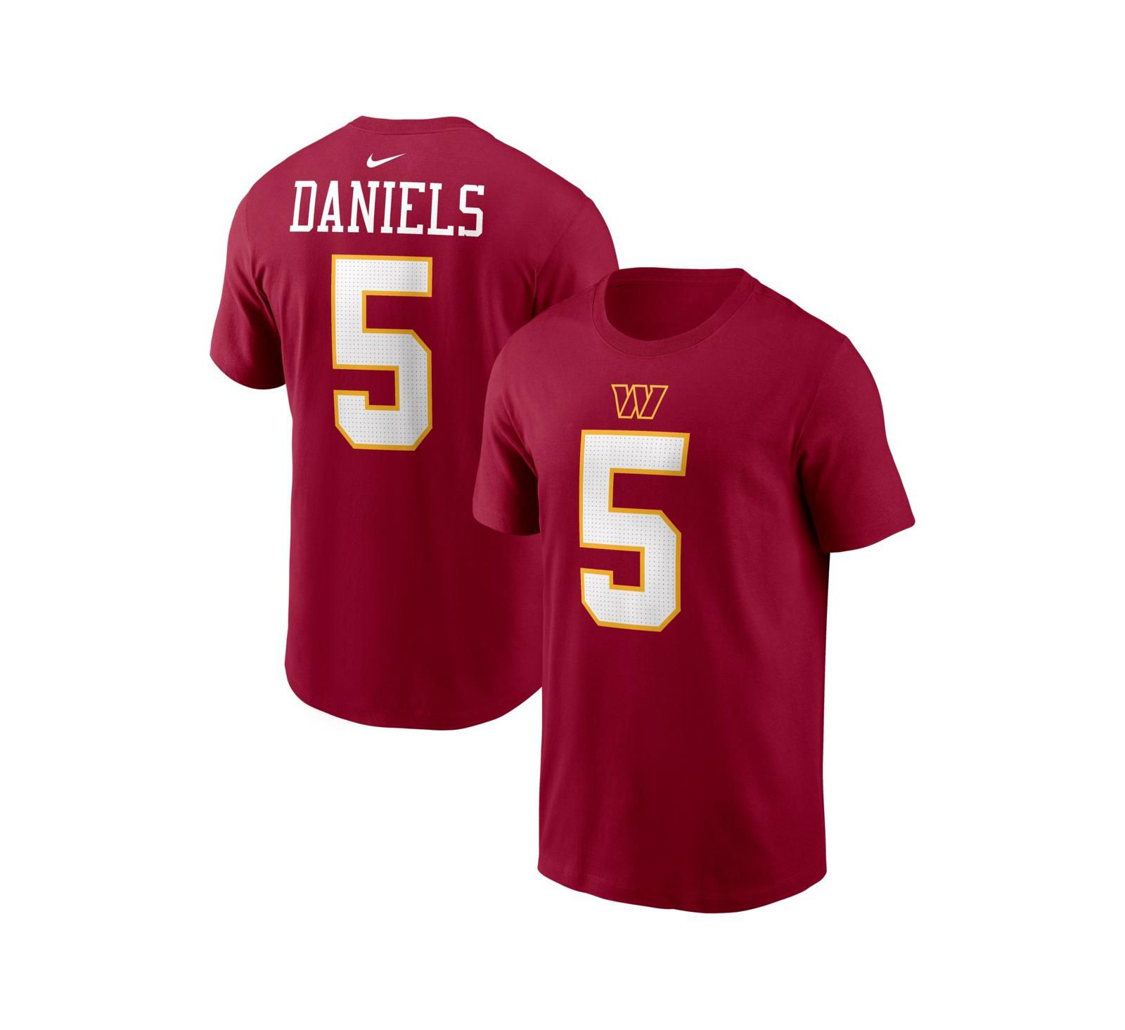 Мужская футболка Nike Jayden Daniels Washington Commanders
