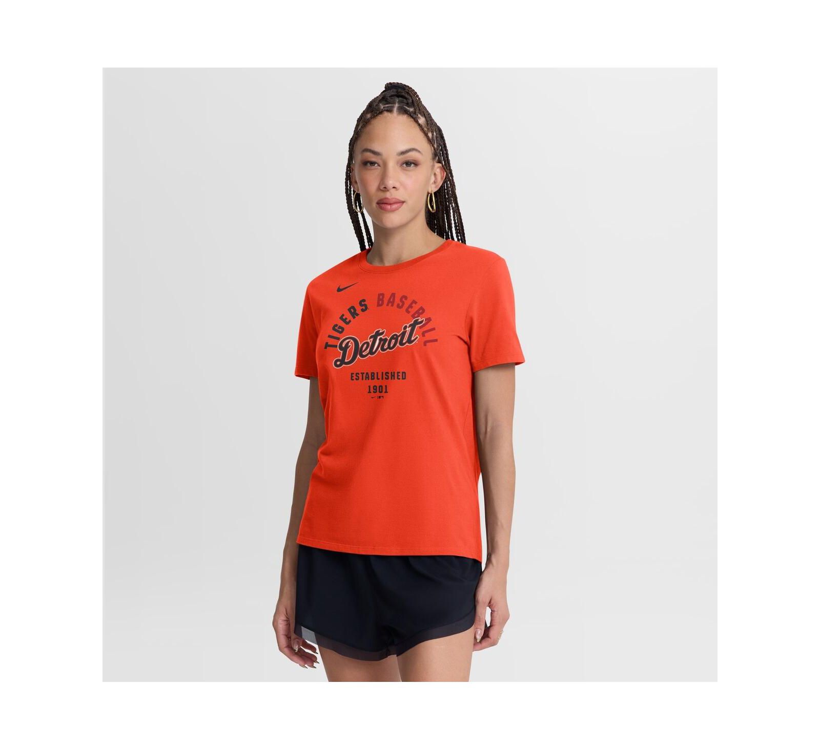 Nike Women's Orange Detroit Tigers Alternate Fashion T-Shirt