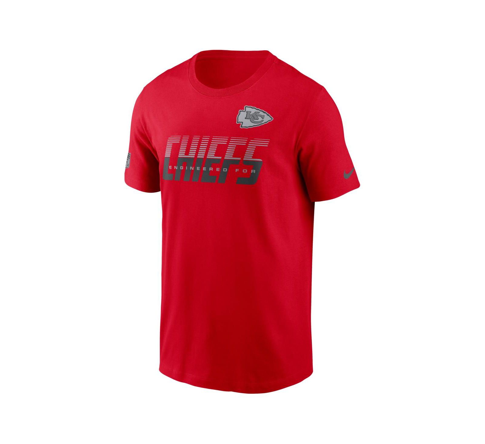 Nike Men's Red Kansas City Chiefs Sideline Dri-FIT T-Shirt
