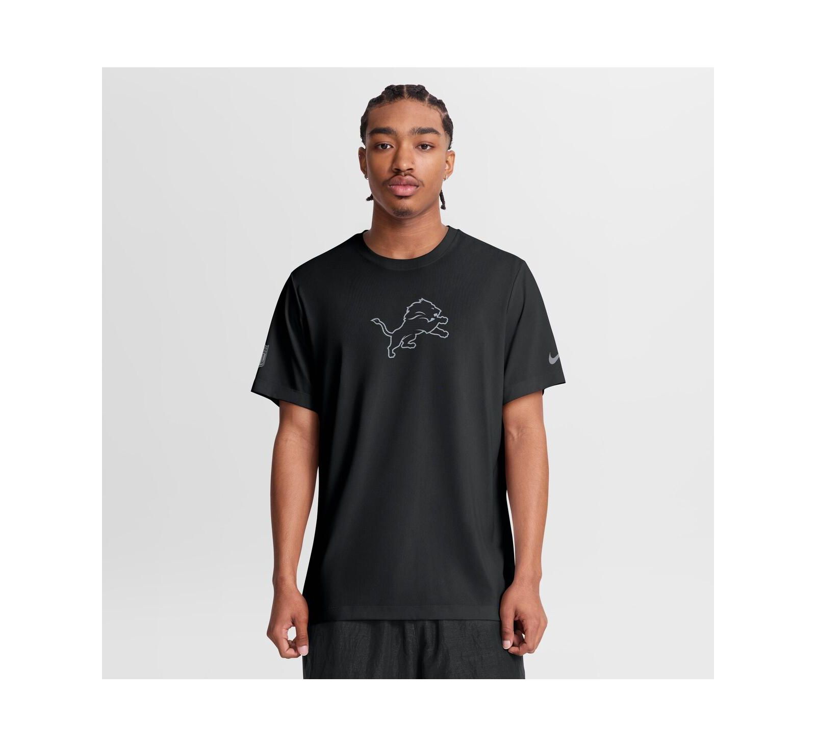 Мужская футболка Nike Detroit Lions Sideline Legend Dri-FIT Black