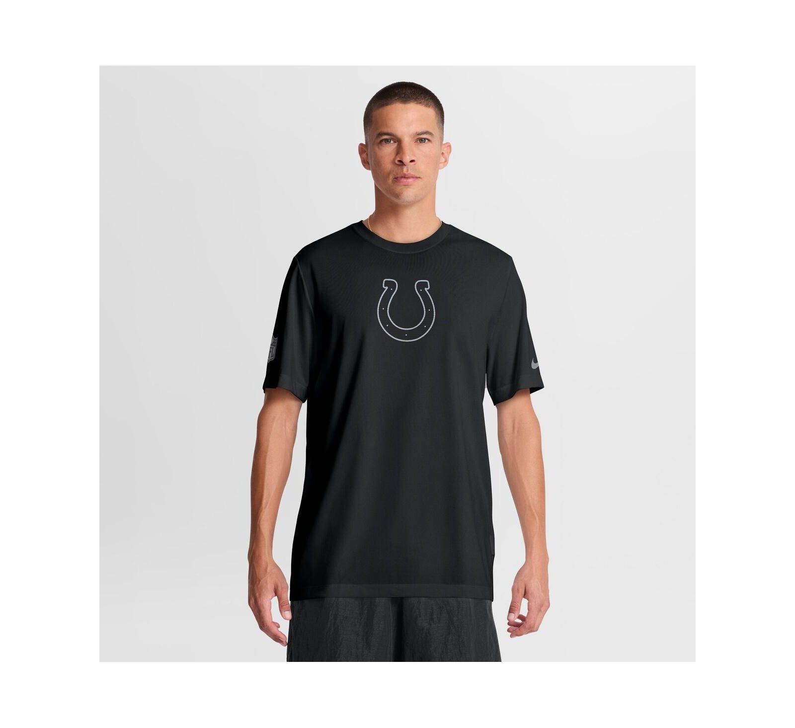 Мужская футболка Nike Black Indianapolis Colts Sideline Lead The Charge Legend Dri-FIT