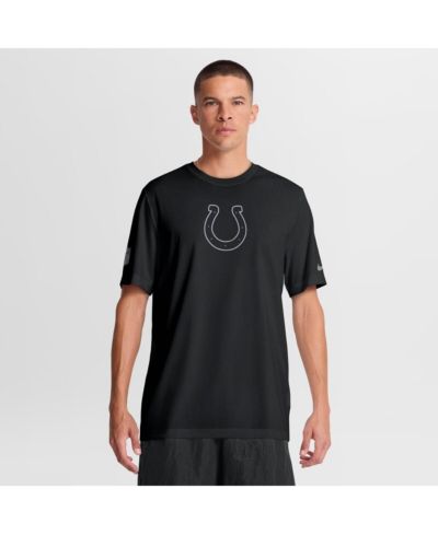Мужская футболка Nike Black Indianapolis Colts Sideline Lead The Charge Legend Dri-FIT