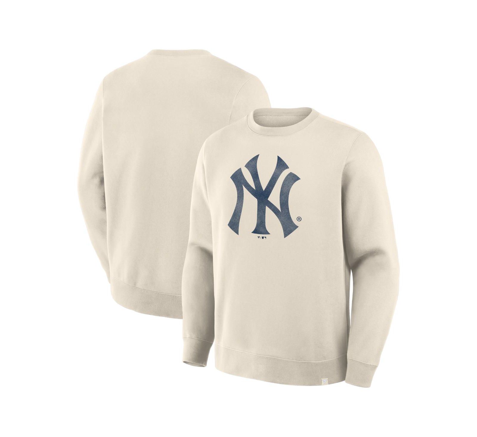 Мужской свитшот Fanatics Tan New York Yankees Legacy