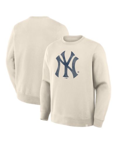 Мужской свитшот Fanatics Tan New York Yankees Legacy