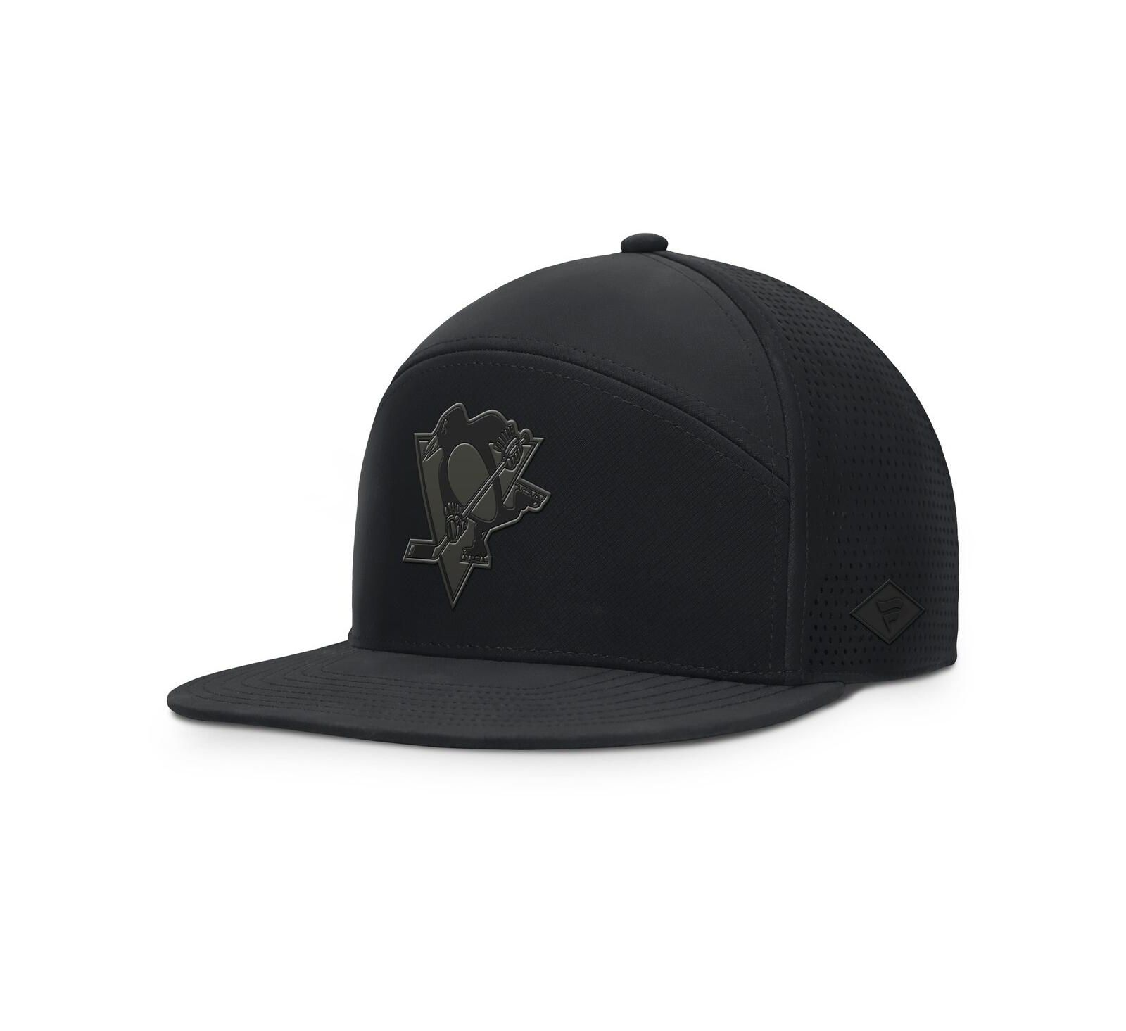 Fanatics Men's Black Pittsburgh Penguins Front Office Adjustable Hat
