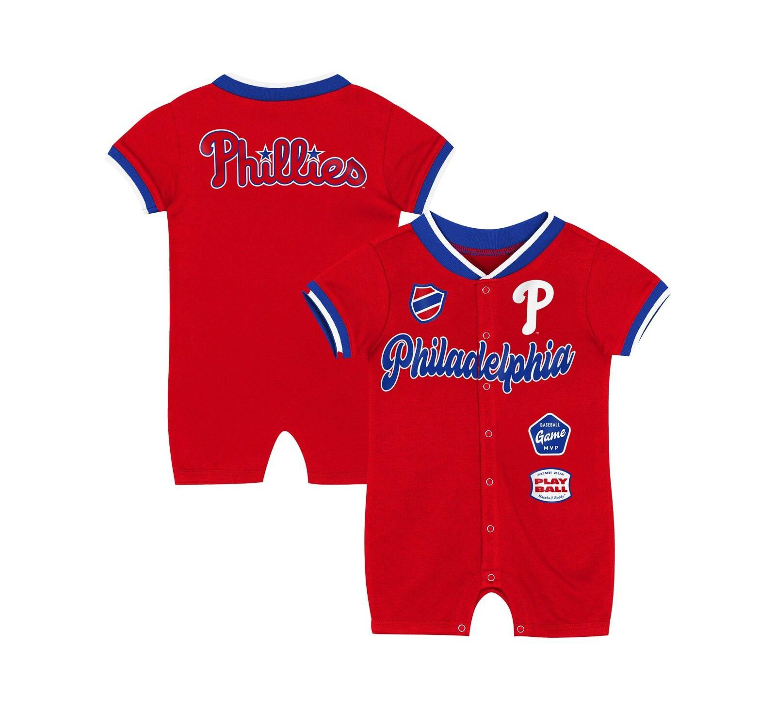 Outerstuff Детский комбинезон Philadelphia Phillies Red