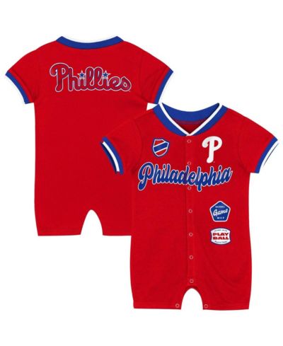 Outerstuff Детский комбинезон Philadelphia Phillies Red