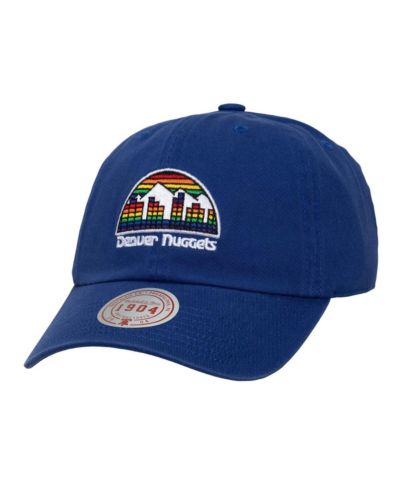 Mitchell & Ness Men's Navy Denver Nuggets Hardwood Classics 1904 Adjustable Hat