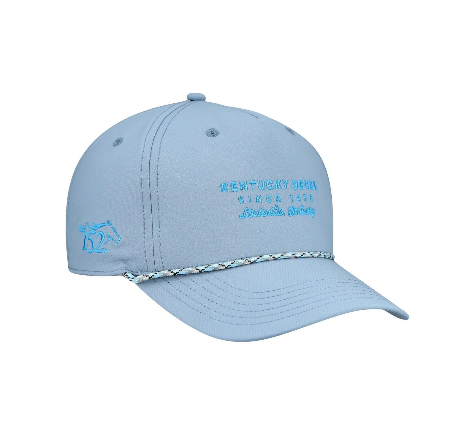 Ahead Men's Blue 152nd Kentucky Derby Alto Rope Performance Adjustable Hat
