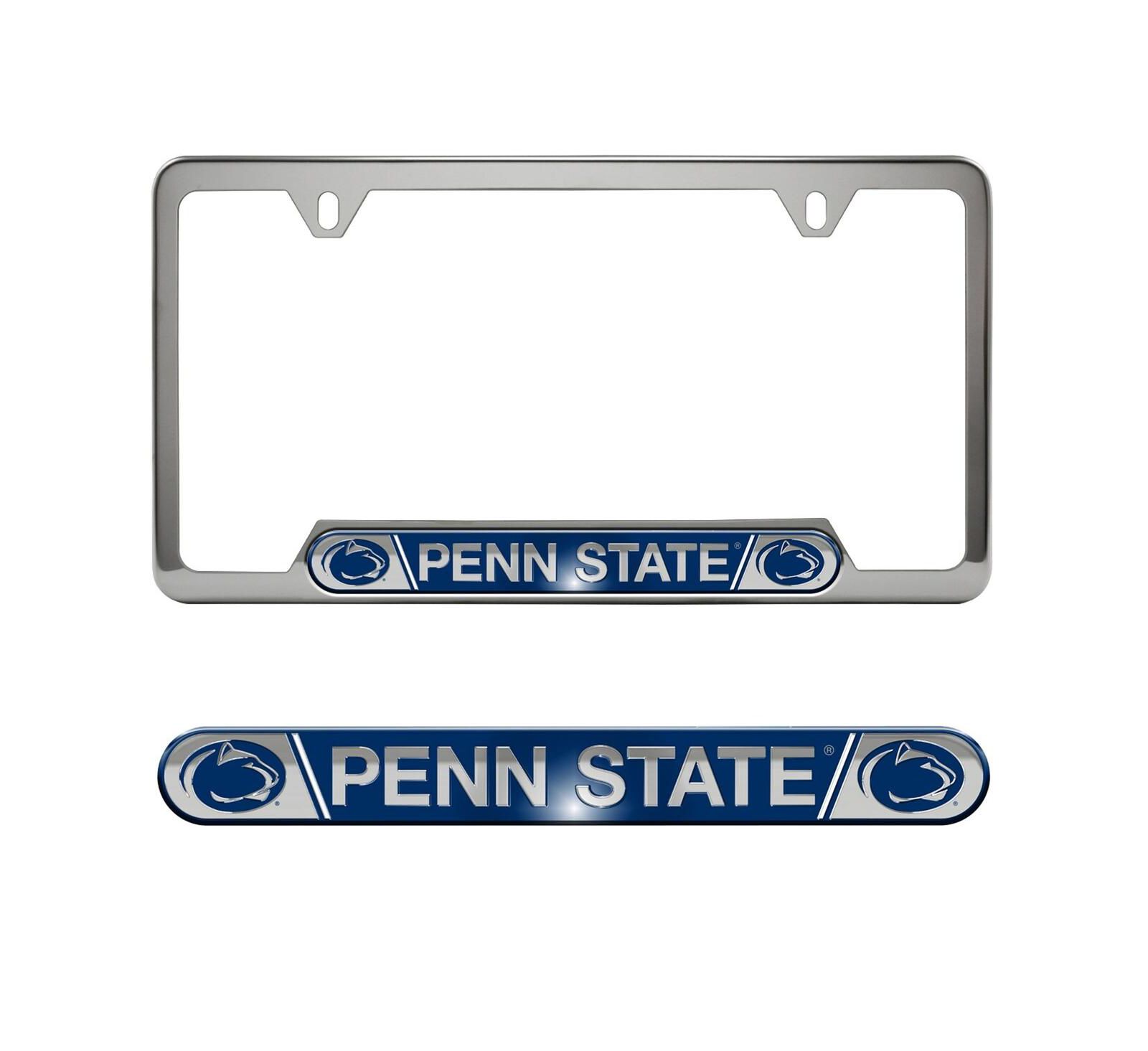 Logo Brands Penn State Nittany Lions Embossed License Plate Frame
