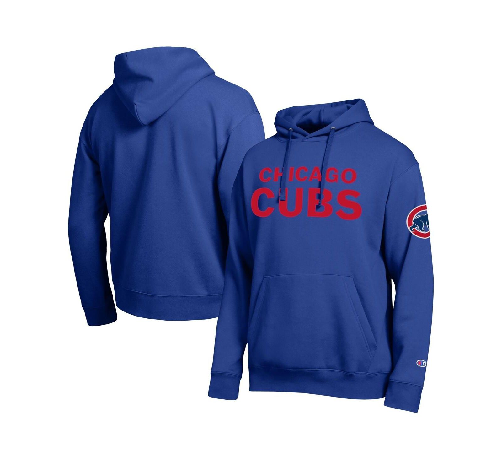 Худи Champion Men's Chicago Cubs All Star Wordmark, королевский синий