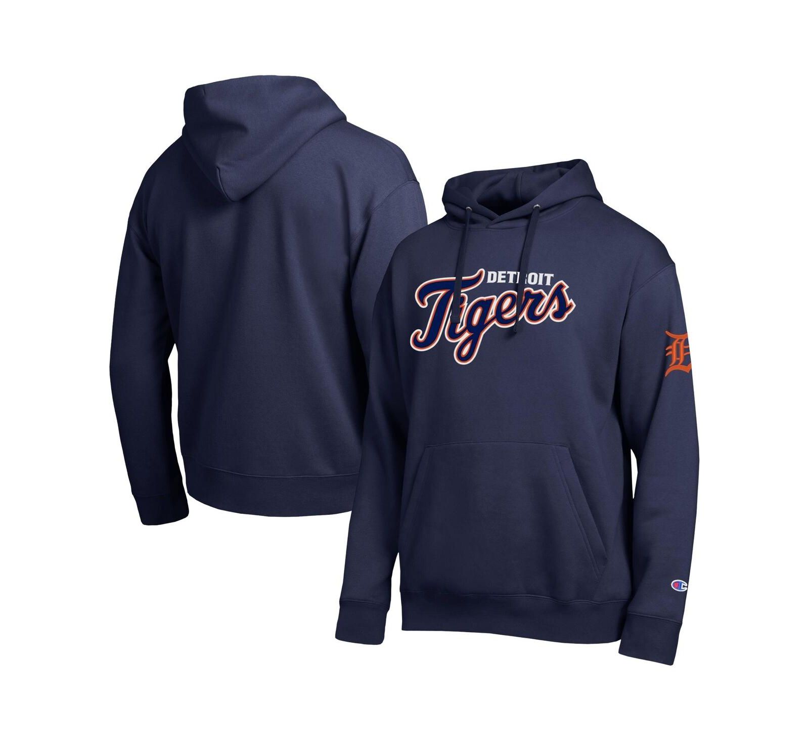 Champion мужское худи Detroit Tigers All Star Wordmark, темно-синее
