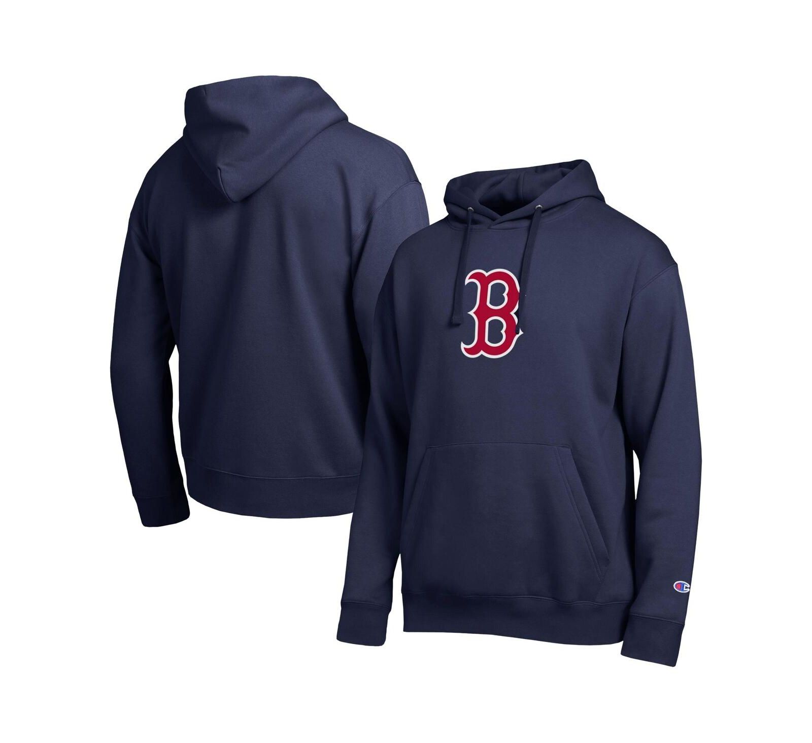 Champion Мужское худи темно-синего цвета с вышитым логотипом Boston Red Sox All Star