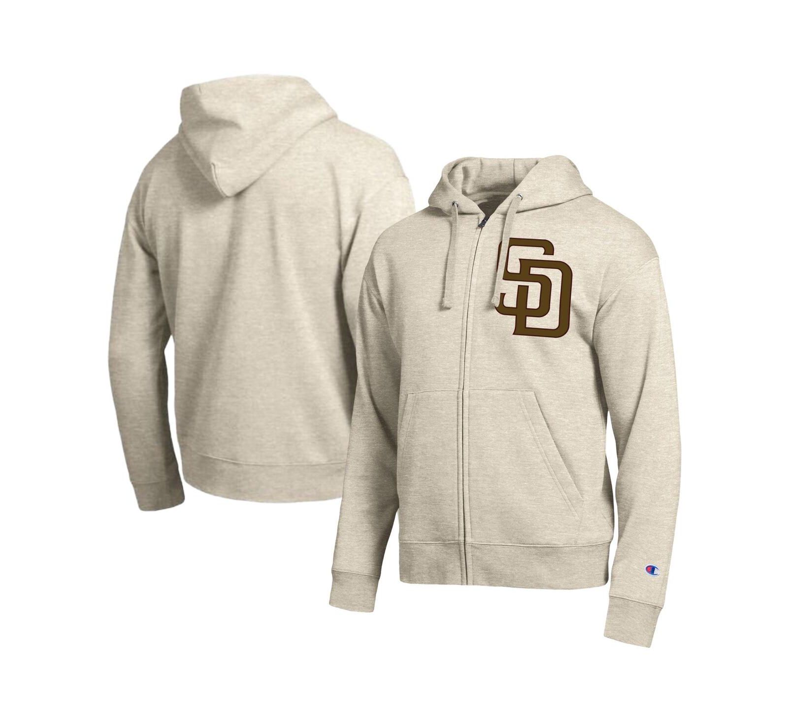 Champion Men's Sand San Diego Padres All-Star Full-Zip Hoodie