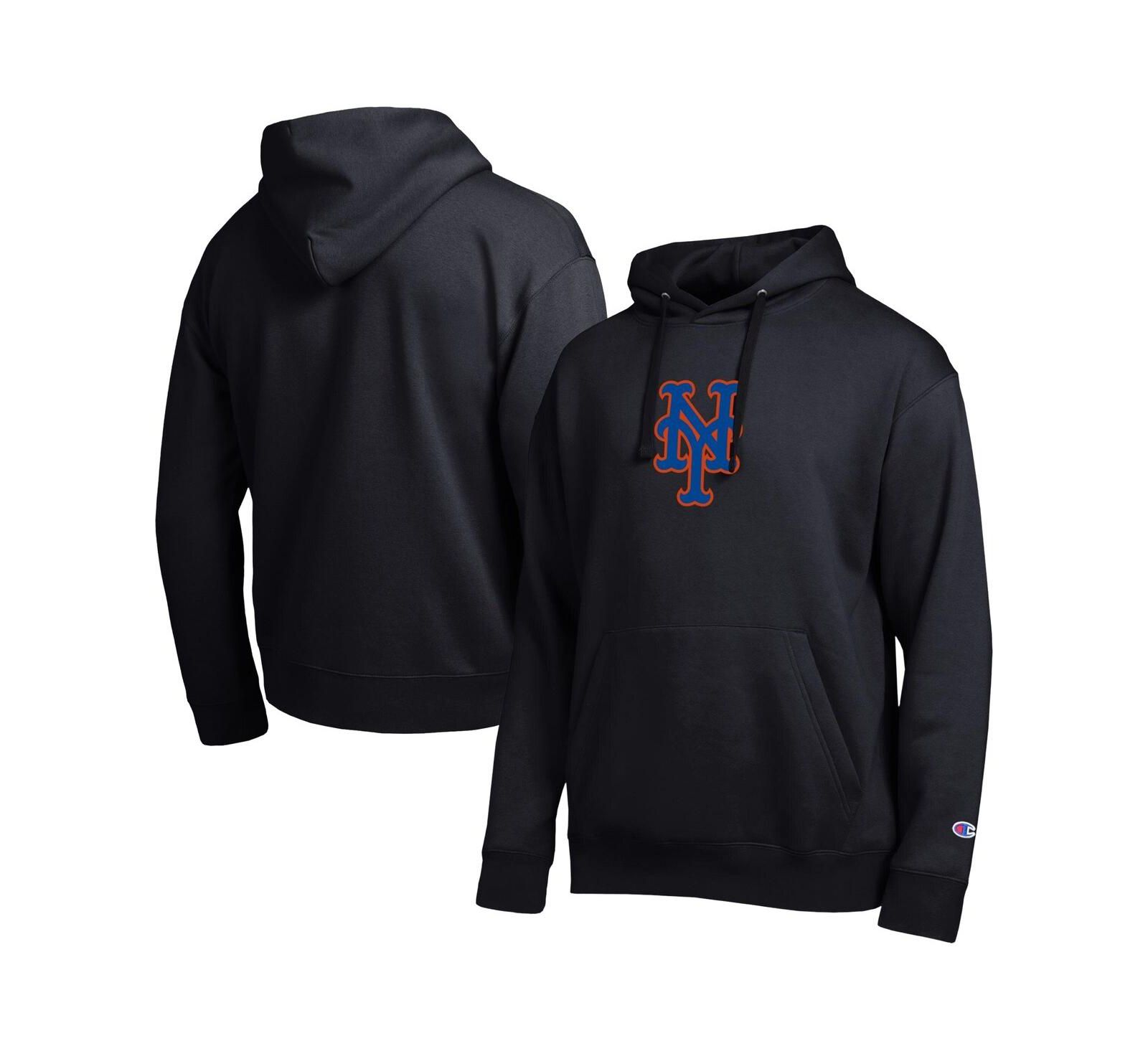 Худи Champion Men's Black New York Mets All Star с вышивкой логотипа