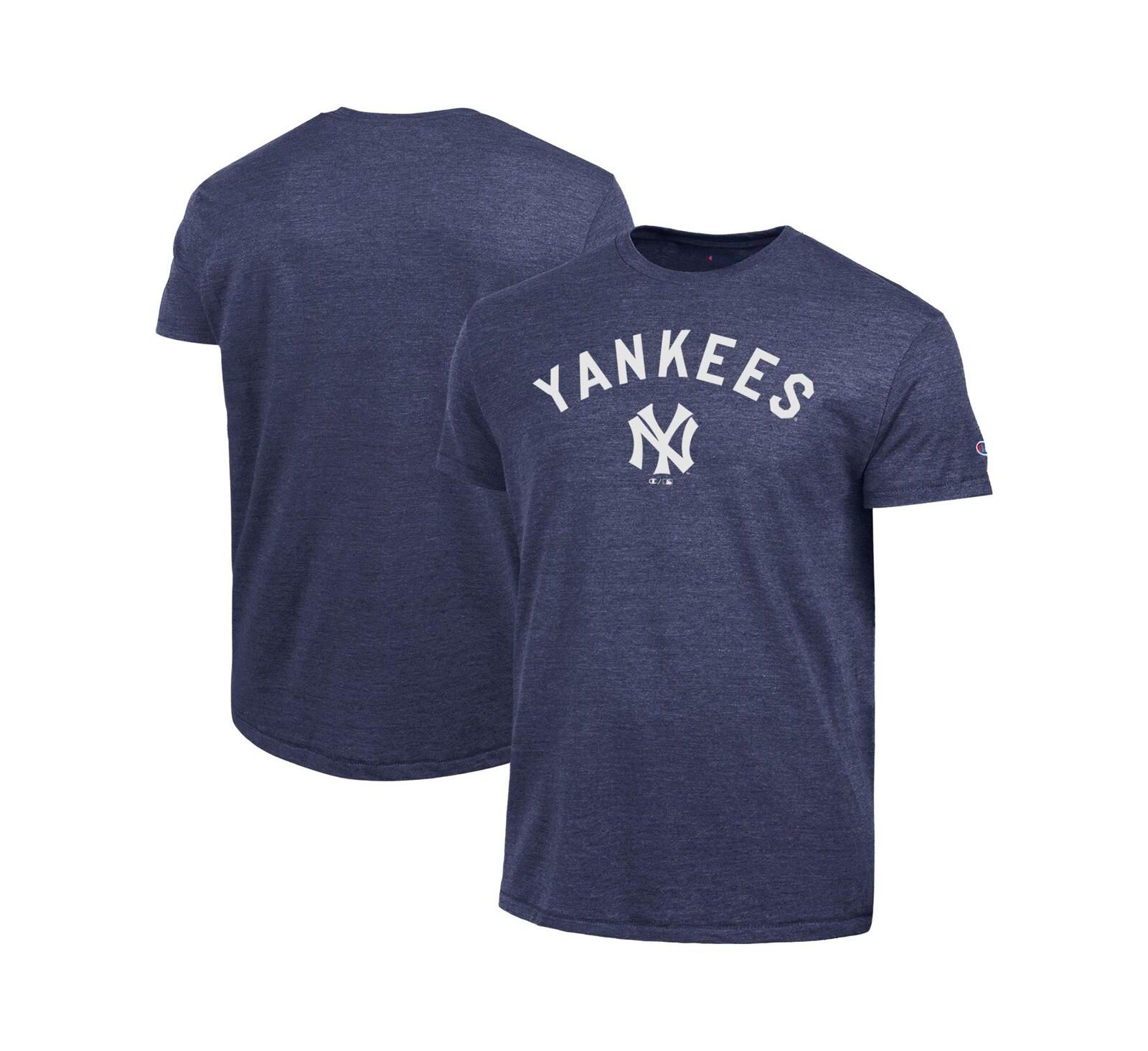 Мужская футболка Champion New York Yankees Cooperstown Tri-Blend