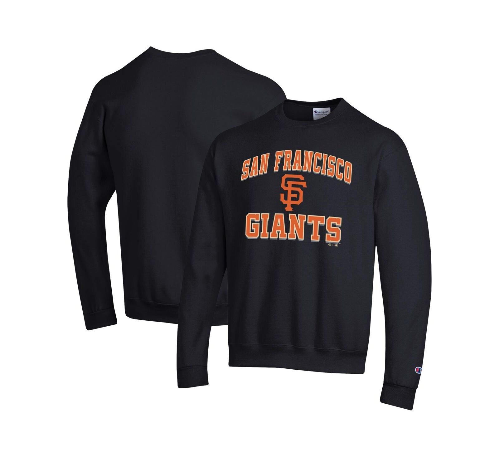 Champion Мужской черный свитшот San Francisco Giants Heart Soul Powerblend