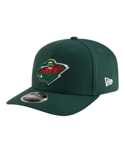 Мужская регулируемая кепка New Era Minnesota Wild 9SEVENTY Stretch-Snap Green