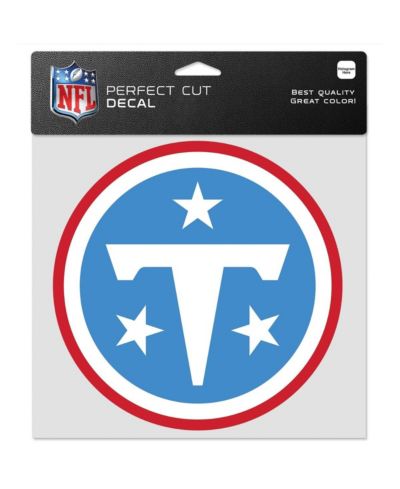 Wincraft Tennessee Titans 8" x 8" Primary Team Logo Perfect Cut Decal