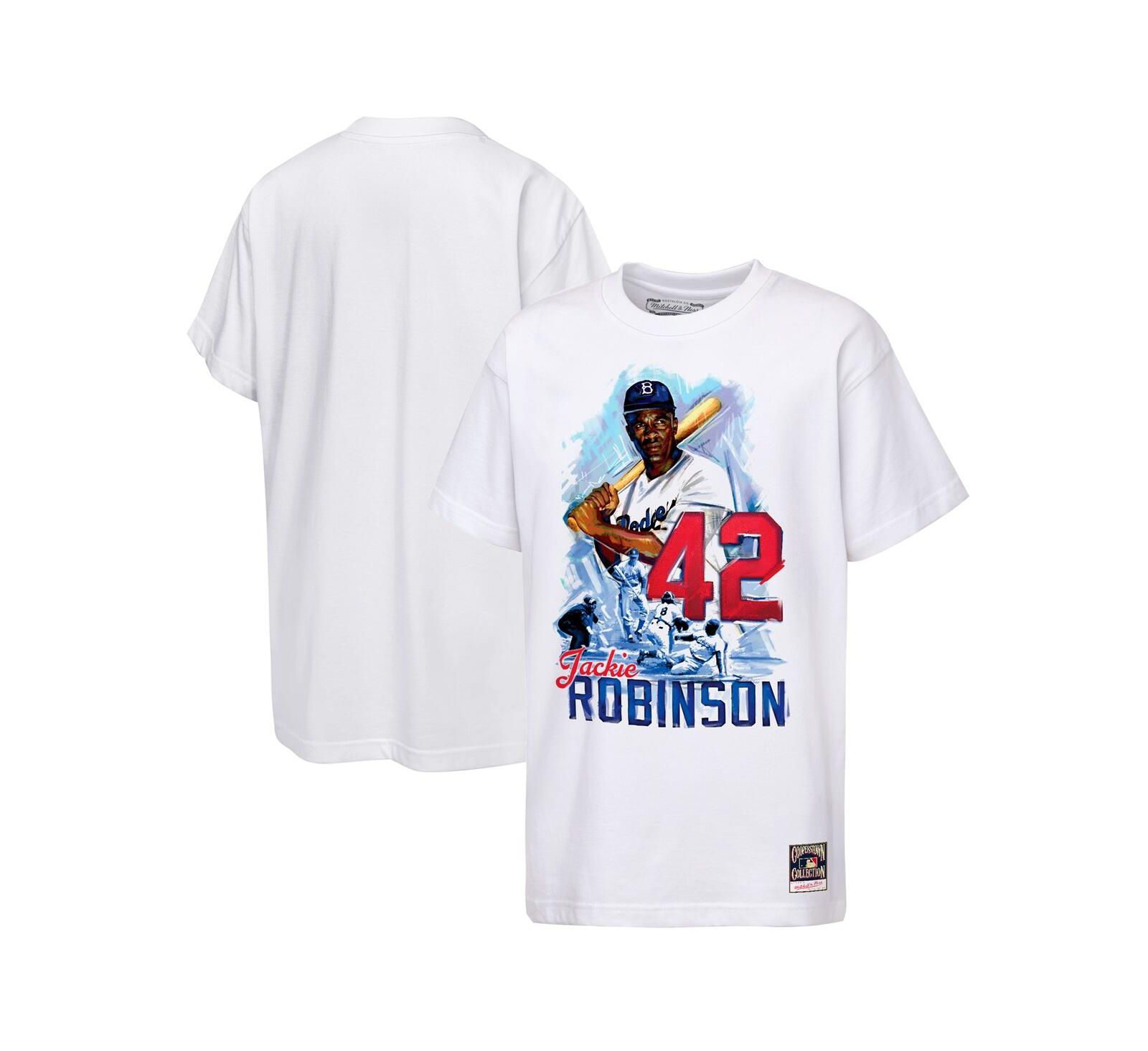 Детская футболка Mitchell & Ness Jackie Robinson Los Angeles Dodgers